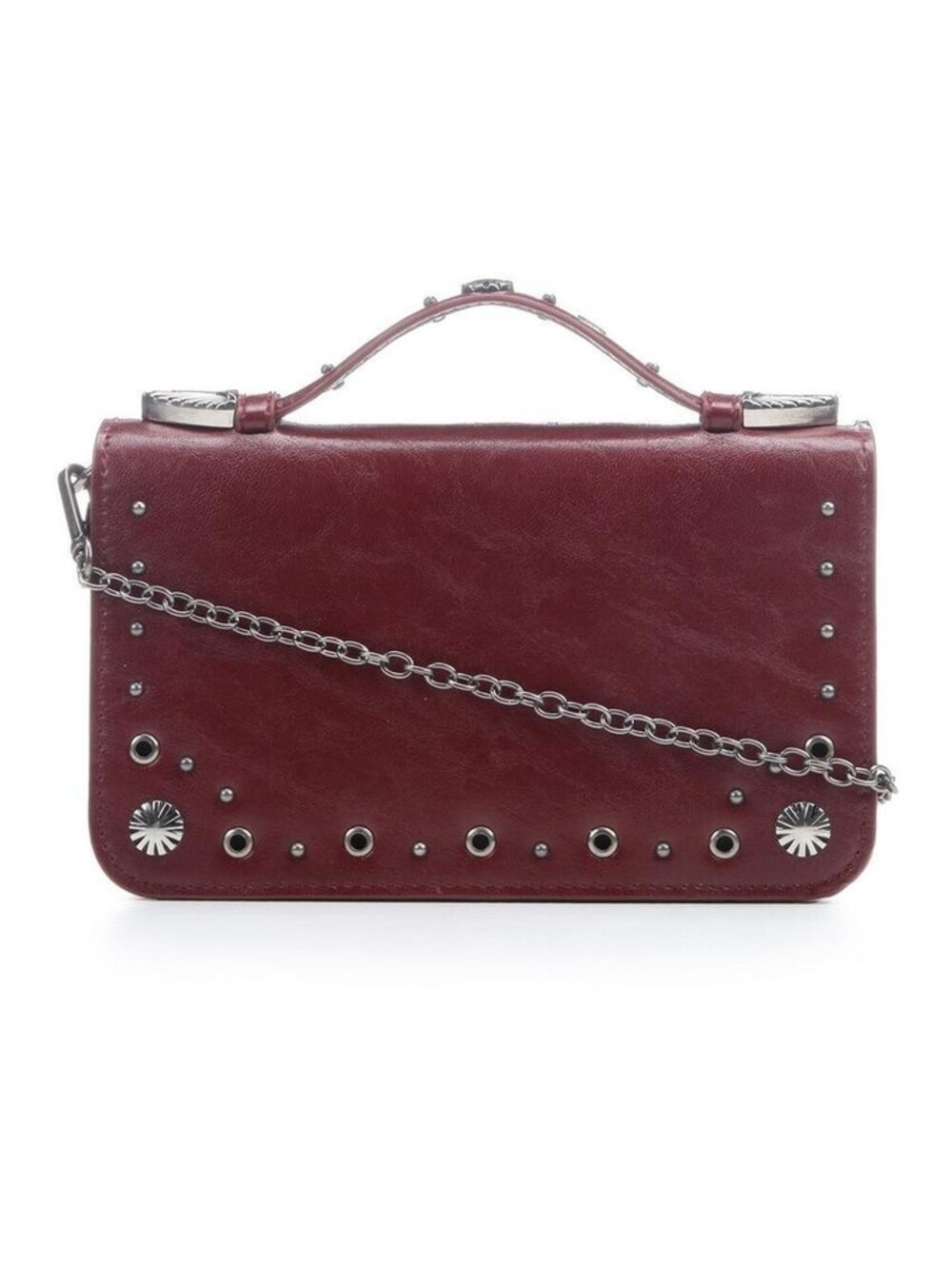 Sam & Libby Nia Top Handle Crossbody Handbag Oxblood $88
